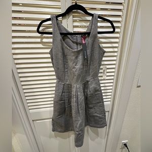 Gray dress, brand is I Heart Ronson. Size 0.
